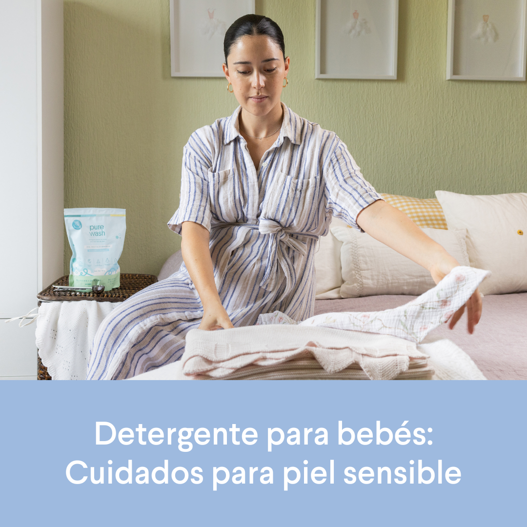 Protege la piel de tu bebé: Por qué deberías usar un detergente especial para bebés